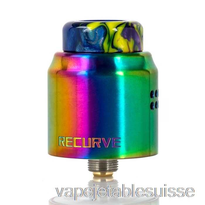 Vape Suisse Wotofo X Mike Vapes Recurve Dual 24mm Rda Arc-en-ciel
